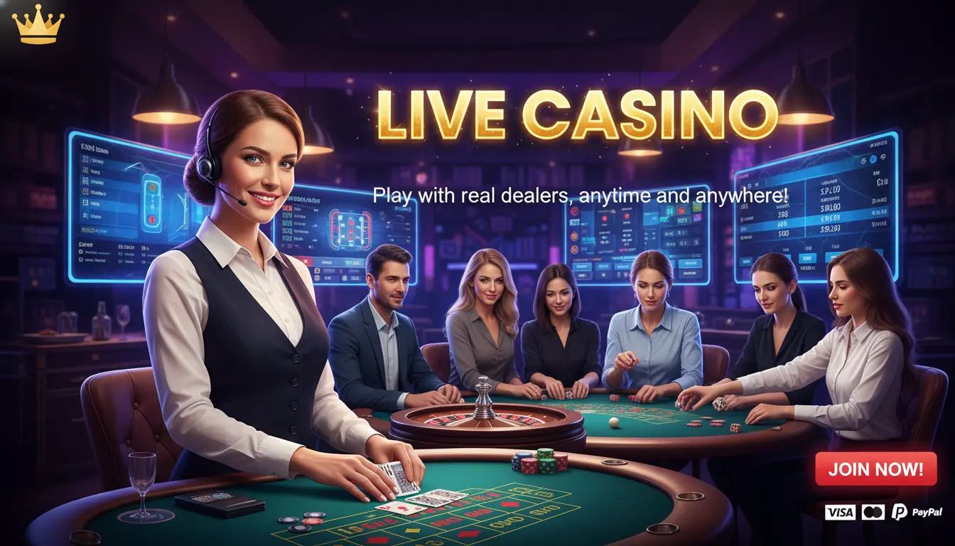 Asino live dealer casino